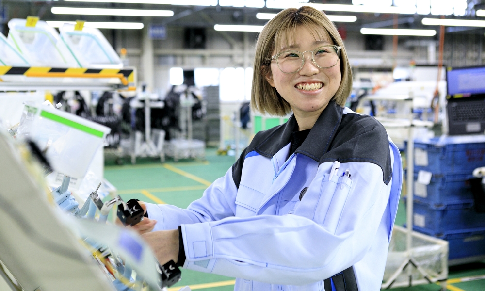 働く従業員の様子